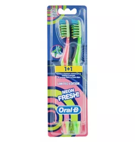 *Зубная щетка ORAL-B Neon Fresh 40 мягкая 2шт