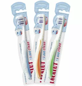 *Зубна щітка  Лакалут Duo Clean Medium