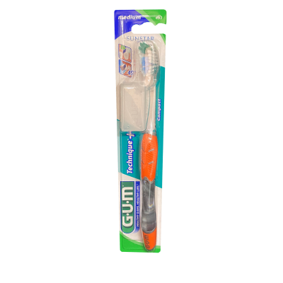 *Зубная щетка GUM Technique PLUS компактная средн-мякая *Зубная щетка GUM Technique PLUS компактная средн-мякая