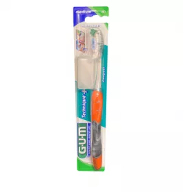 *Зубна щітка  GUM Technique PLUS компактная середньо-м'яка