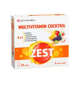 *Зест Мультивітамінний Коктейль саше №14