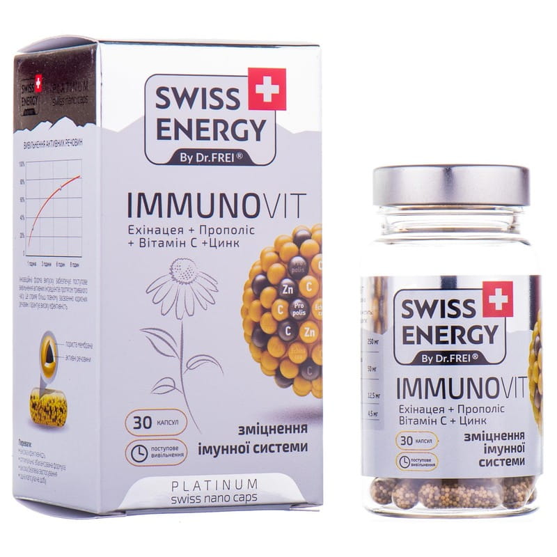 *Витамины Swiss Energy ImmunoVit капс. №30 *Витамины Swiss Energy ImmunoVit капс. №30