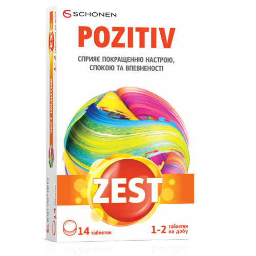 *Зест Позитив табл. №14