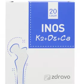 Инос К2+Д3+Са порошок саше 2г №20