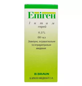 Епіген інтим спрей 0.1% по 60 мл у флаконі