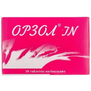 Орзол-in таблетки вагінальні 10 шт. з аплікатором