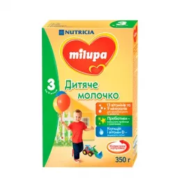 *Суміш Milupa Замінник грудного молока Milupa-3 350 г