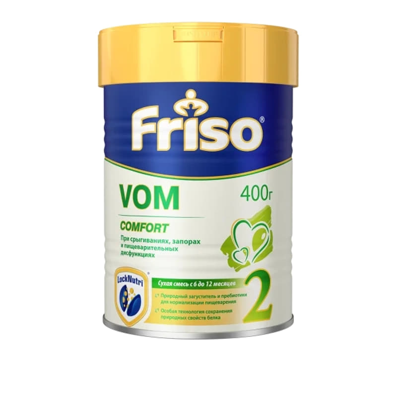 Суміш Friso Фрісовом 2 COMFORT від 6 до 12 міс.400г
