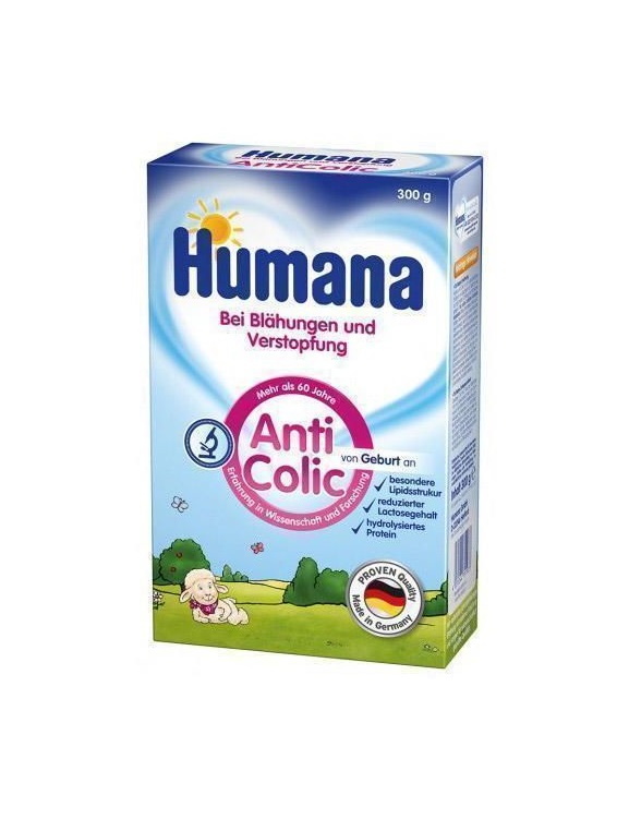 *Суміш Humana Молочна Антикольк з LC PUFA і пребіотиками 300 г