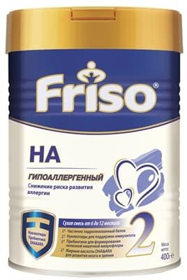 Суміш Friso HA 2 суха мол.від 6 до 12 міс.400г