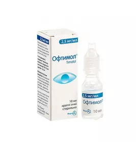 Офтимол-Фармак краплі 2,5 мг/мл по 10 мл у флаконі 1 шт.