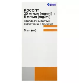 Косопт краплі очні по 5 мл у флаконі 1 шт.