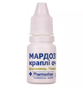 Мардозия капли глазные по 5 мл во флаконе 1 шт.
