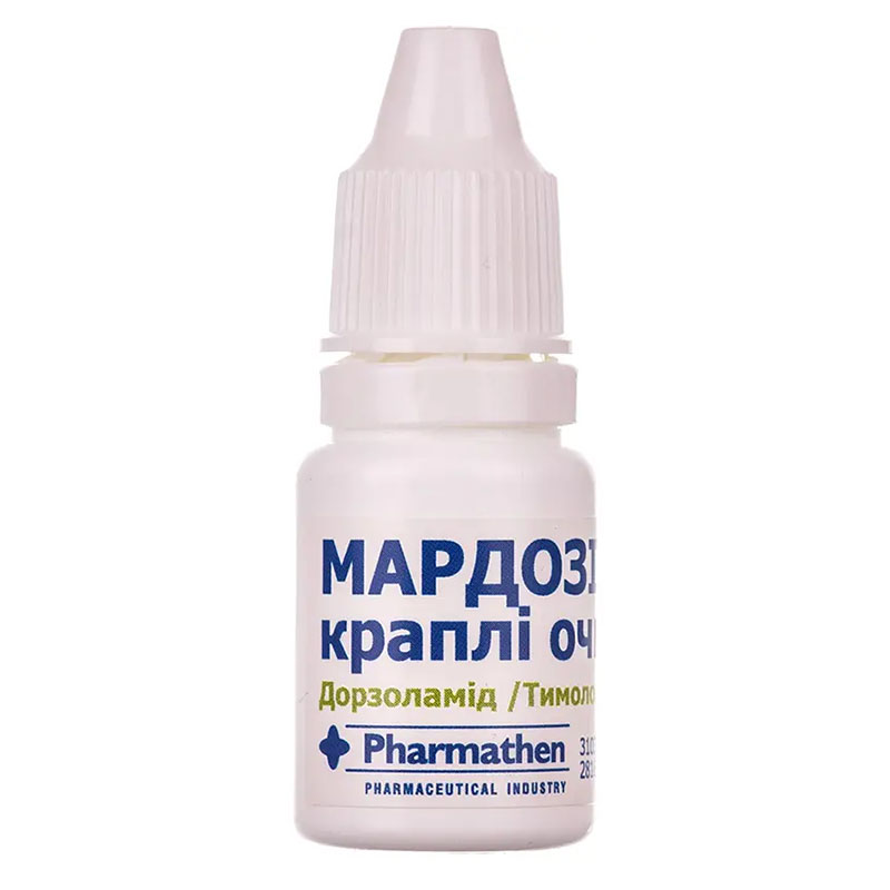 Мардозія краплі очні по 5 мл у флаконі 1 шт.