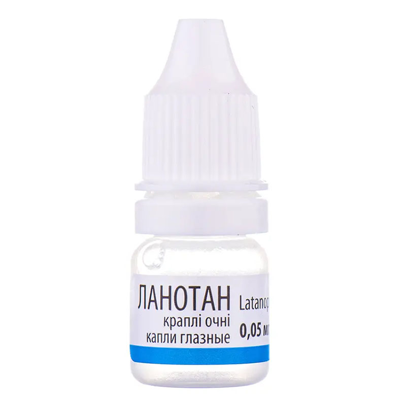 Ланотан очні краплі 0.05 мг/мл по 2.5 мл у флаконі 1 шт.