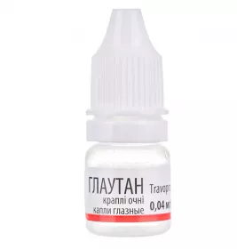 Глаутан очні краплі 0.04 мг/мл по 2.5 мл у флаконі 1 шт.