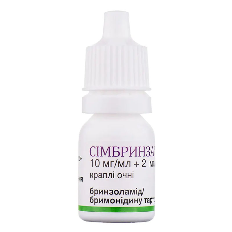 Симбрінза краплі очні по 5 мл у флаконі 1 шт.
