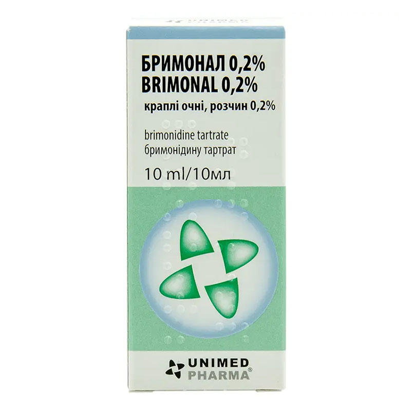 Бримонал краплі очні 0,2% по 10 мл у флаконі 1 шт.