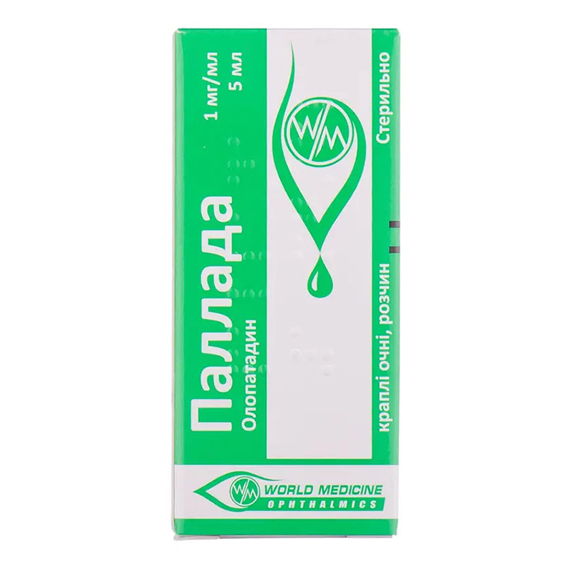 Паллада капли 1 мг/мл по 5 мл во флаконе 1 шт.