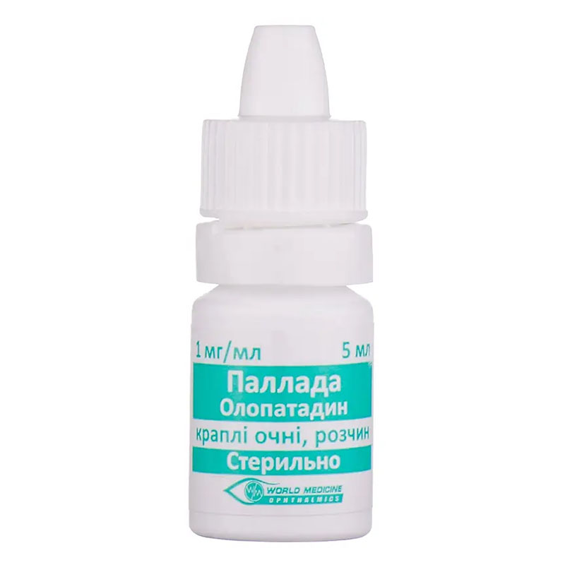 Паллада капли 1 мг/мл по 5 мл во флаконе 1 шт.