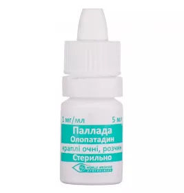 Паллада краплі 1 мг/мл по 5 мл у флаконі 1 шт.