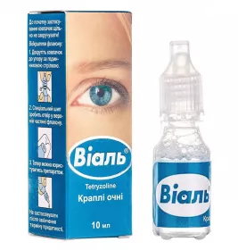 Віаль очні краплі 0.05% по 10 мл у флаконі 1 шт.