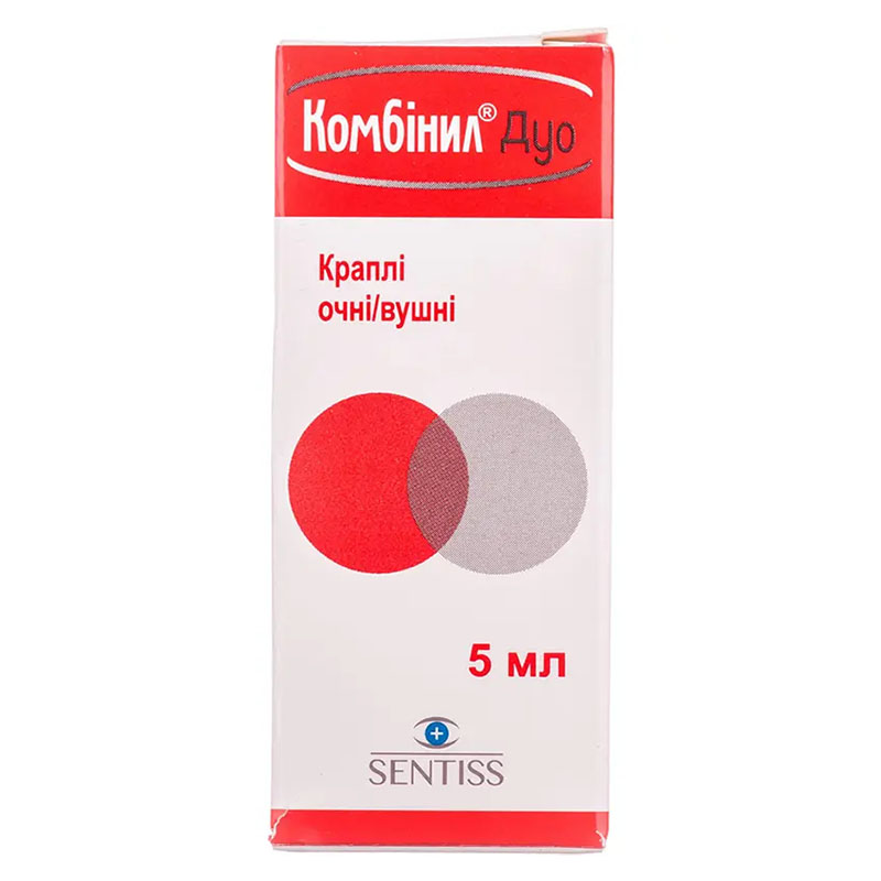 Комбінил Дуо краплі по 5 мл у флаконі 1 шт.