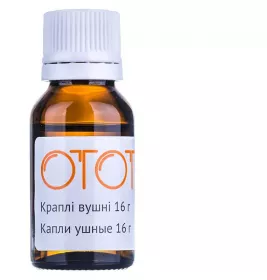 Ототон краплі вушні по 16 г у флаконі 1 шт.