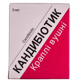 Кандибіотик краплі по 5 мл у флаконі