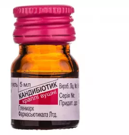 Кандибіотик краплі по 5 мл у флаконі