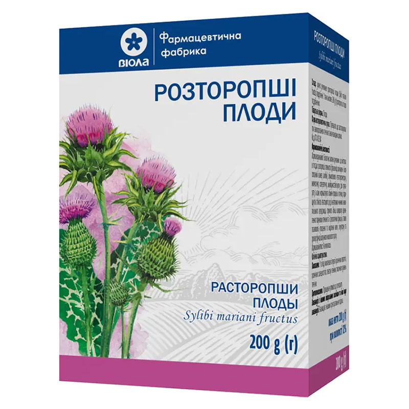 Расторопши плоды по 200 г в пачке - Виола