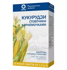 Кукурузы столбики с рыльцами  по 1.5 г в фильтр-пакетиках 20 шт. - Виола