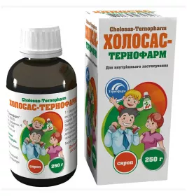 Холосас-Тернофарм сироп по 250 г у флаконі