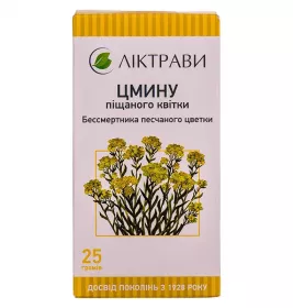 Безсмертника піщаної квітки по 25 г у пачці - Лектрави