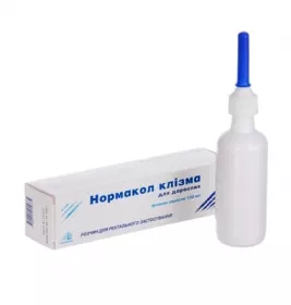 Нормакол клізма розчин по 130 мл у флаконі 1 шт.