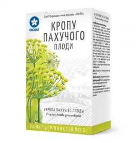 Укропа душистого плоды по 3 г в фильтр-пакетиках 20 шт.