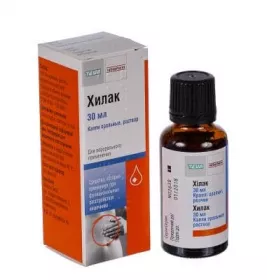 Хілак краплі по 30 мл у флаконі