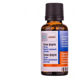 Хілак форте краплі по 30 мл у флаконі з пробкою-крапельницею