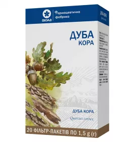 Дуба кора по 1.5 г у фільтр-пакетиках 20 шт. - Віола