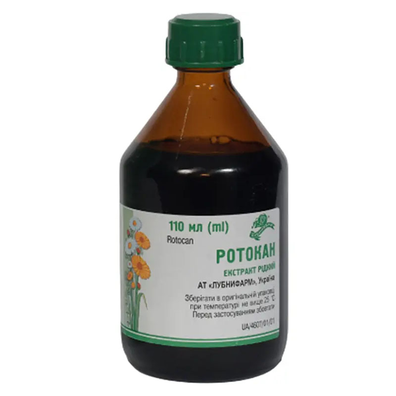 Ротокан экстракт жидкость по 110 мл во флаконе 1 шт.