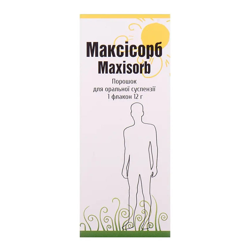Максисорб порошок по 12 г во флаконе 1 шт.