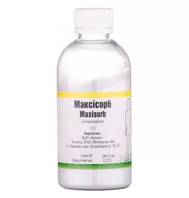 Максісорб порошок по 12 г у флаконі 1 шт.