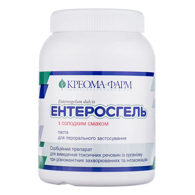Ентеросгель паста з солодким смаком 69.9 г/100 г по 405 г у контейнері