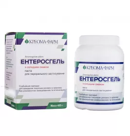 Ентеросгель паста з солодким смаком 69.9 г/100 г по 405 г у контейнері