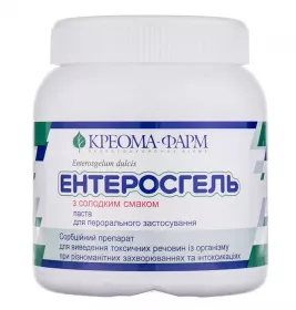 Ентеросгель паста з солодким смаком 69.9 г/100 г по 270 г у контейнері