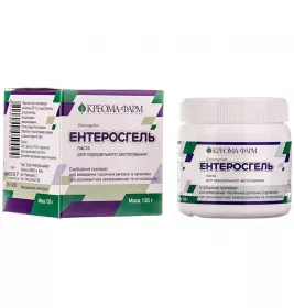 Ентеросгель паста 70 г/100 г по 135 г у контейнері