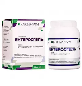 Ентеросгель паста 70 г/100 г по 405 г у контейнері