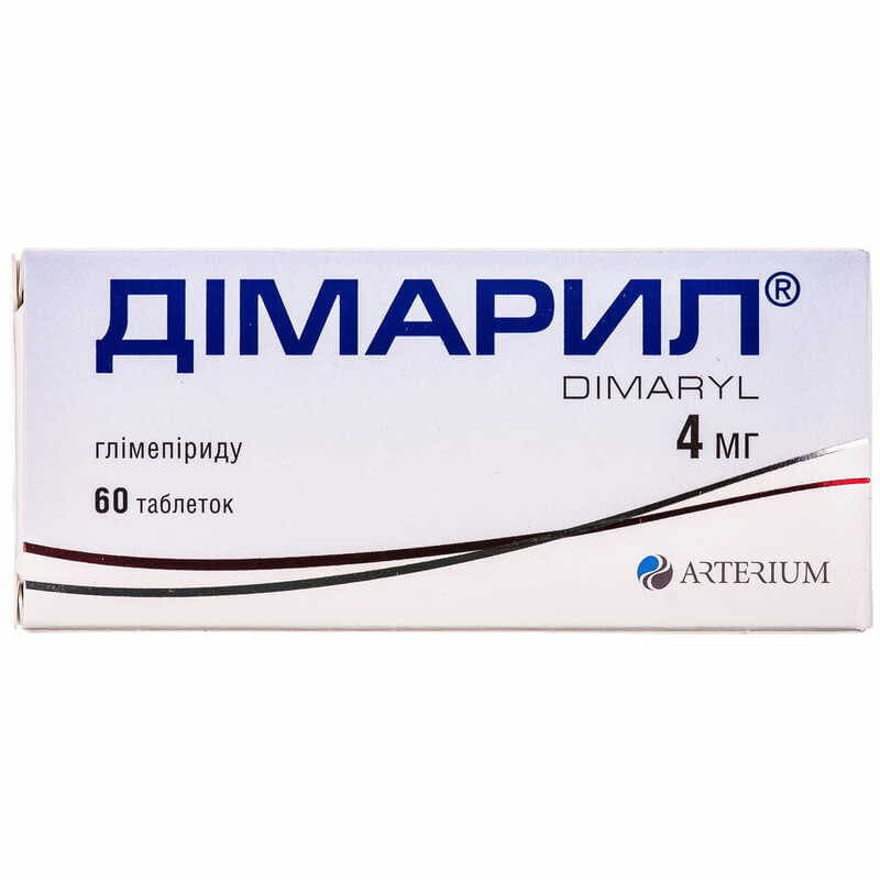 *Димарил табл. 4 мг №60 *Димарил табл. 4 мг №60