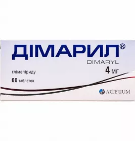 *Димарил табл. 4 мг №60