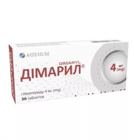 Димарил табл. 4мг №30